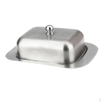 Butter Dish Tray Steak Chips Storage Container Kitchen Buffet Hotel Party