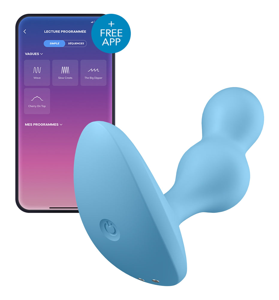Plug vibrant connecté Deep Diver Satisfyer 9 x 3.2cm - Satisfyer - Sextoys Connectés