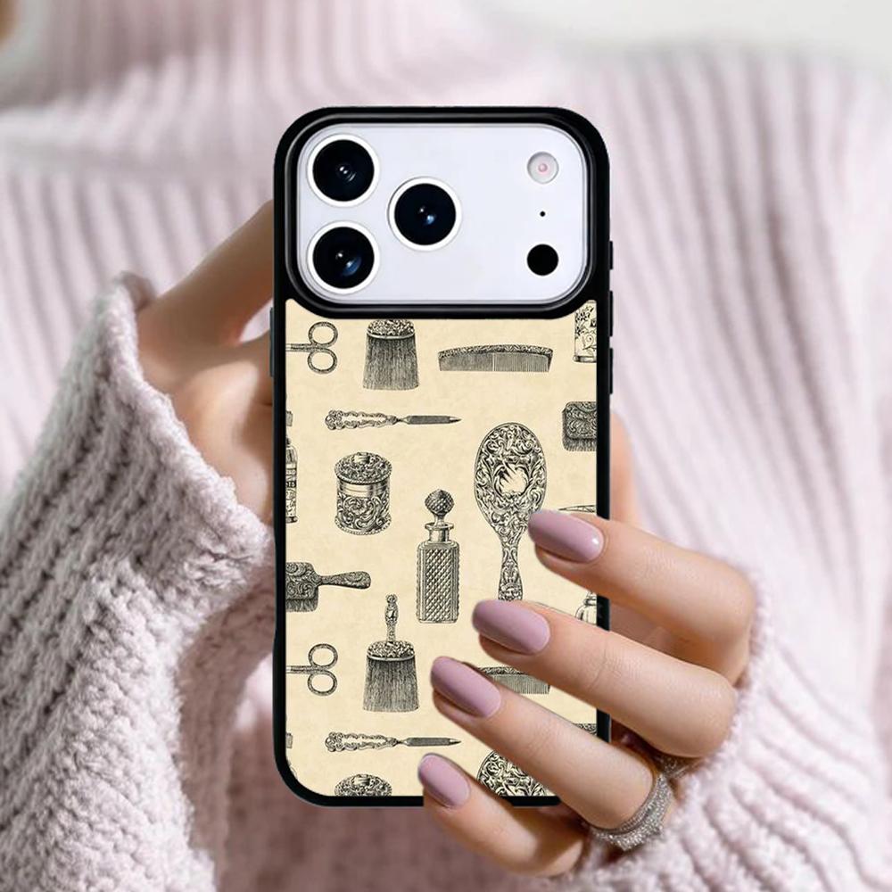 Hairdresser Comb Hair Salon soft Phone Case For Apple iPhone 17 Air 16E 15 14 Plus 13 12 11 Pro Max Mini Funda Cover