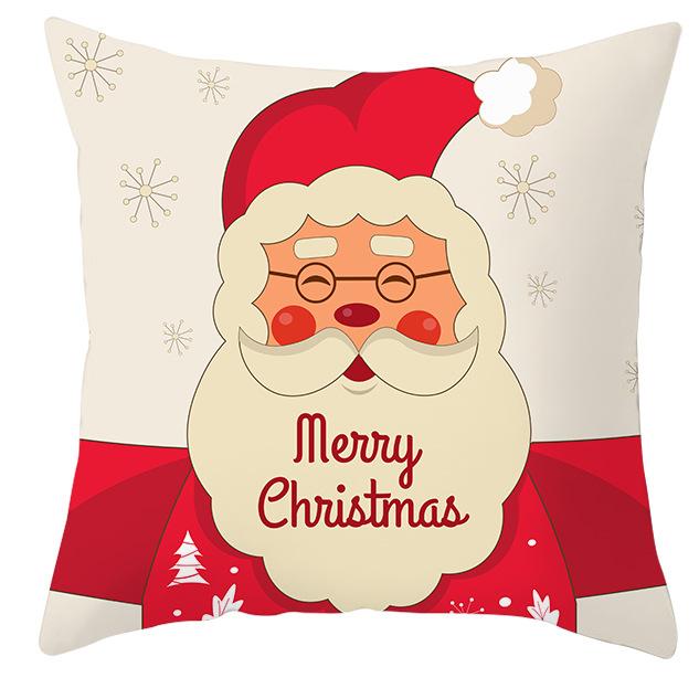 New Christmas Pillowcase Small Fresh Christmas Tree Home Cushion Cover