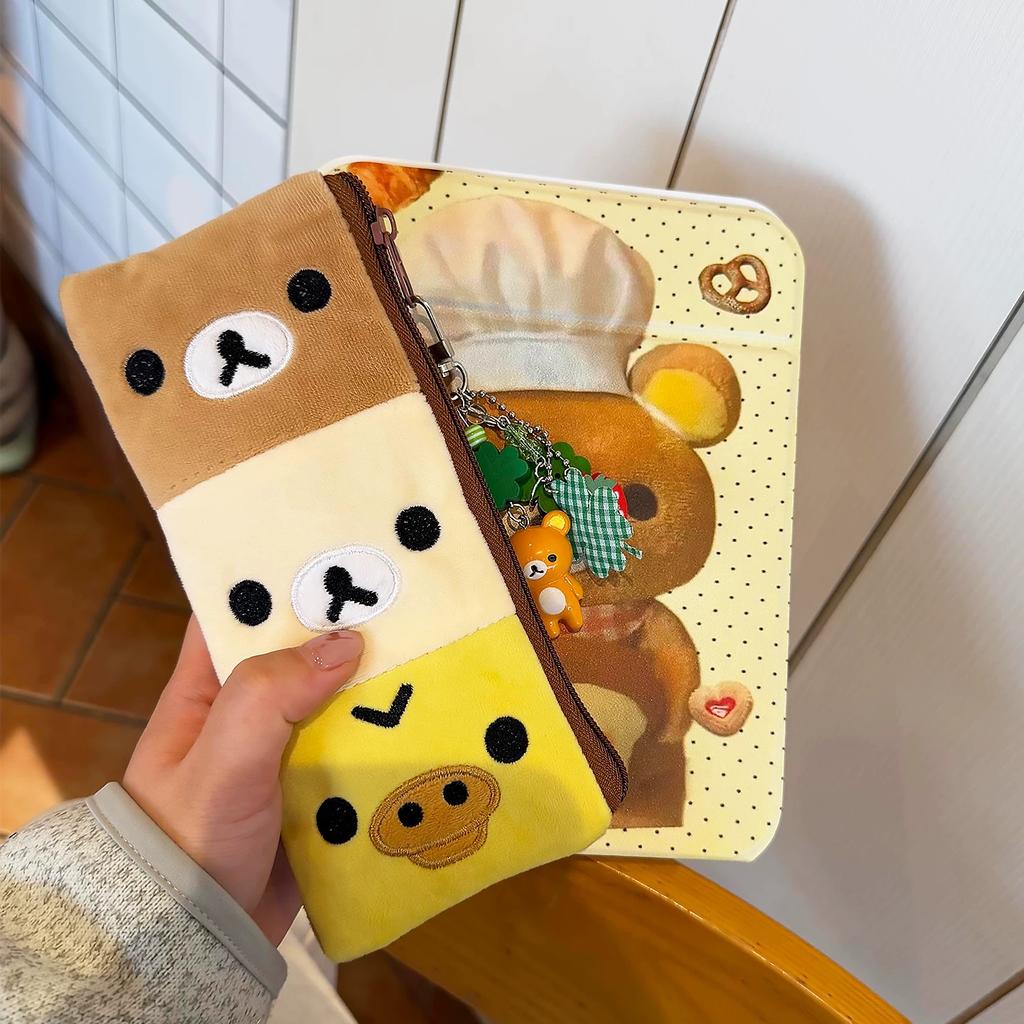 Kiiroitori Pencil Bag Pencil Case Girl Pencil Pouch Pen Bag Cartoon Cute Pencil Cases Storage Bag Festival Gift