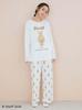 Gelato Pique Steiff James Long PWCT245237 CRM Free Size One-Point T-Shirt