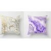 Luxurious Marble Throw Pillow Case With Colorful Rock Pattern For Home Decor 18 Inches