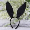 Punk Hair Accessories Student Washing Face Hairband Bunny Ear HairhoopMulticolor