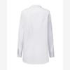 Lace-up Waist-Controlled Classy Stylish Shirt White Shirt Women's Long Sleeve White Shirt Lady
