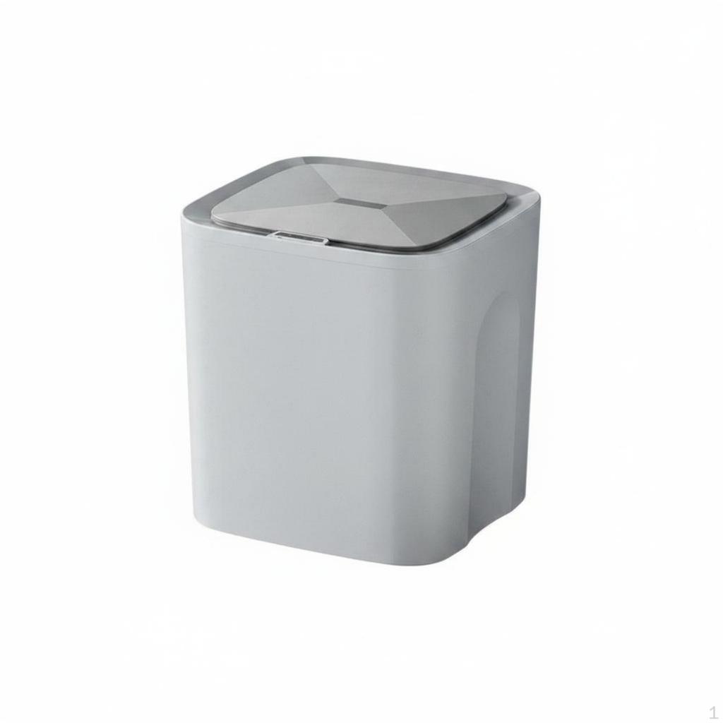 Trash Can Reusable Power Source Smart Reversible Charging Port Household Storage