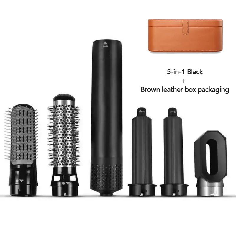 Professional 5 In 1 Hair Dryer Hot Air Comb Curler For Dyson Airwrap Hair Dryer Styling Tool Hair Straightener Hairdressing Tool