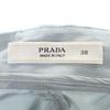 PRADA Made in Italy Silk Blend Wrap Shorts 38 Blue Women Used