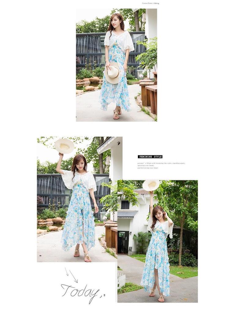Women's Plus Size Chiffon Shawl Jacket - Short Sleeve Cardigan with Sun Protection