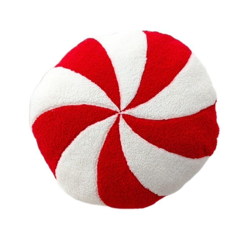 Christmas Cartoon Snow House Wreath Snowflake Candy Plush Toy Gift Children