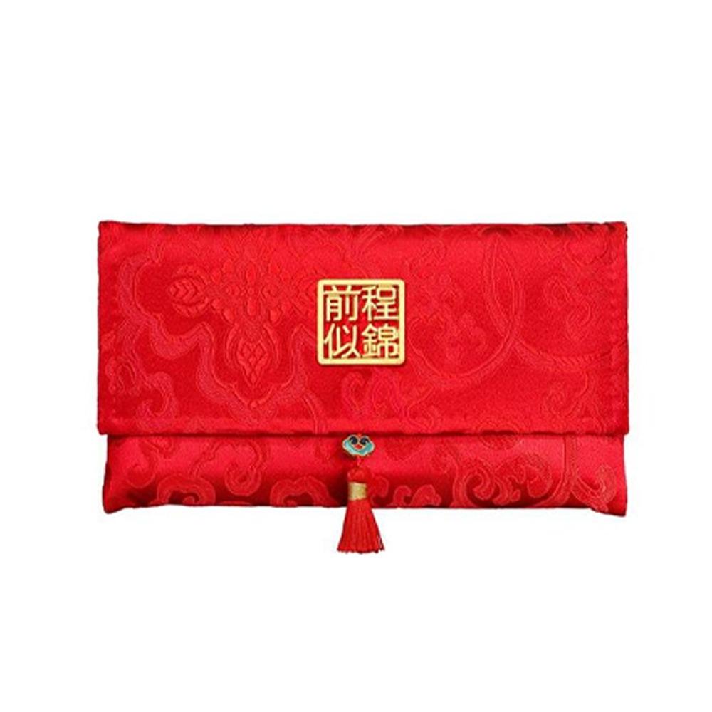 Traditional Wedding Red Wallet Chinese Style Children's Money Bag  Spring Festival Supplies