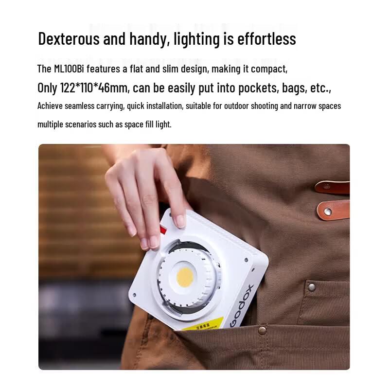 Godox ML100Bi Bi-color Handheld LED Light