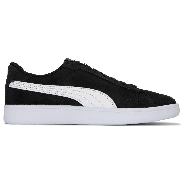 Puma Smash 3.0 Black White Unisex Sneakers 390984-01