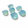 Aqua Chalcedon Tropfen facettierter Edelstein kalibriert loser Stein natürlicher blauer Chalcedon Schmuckherstellung Zubehör