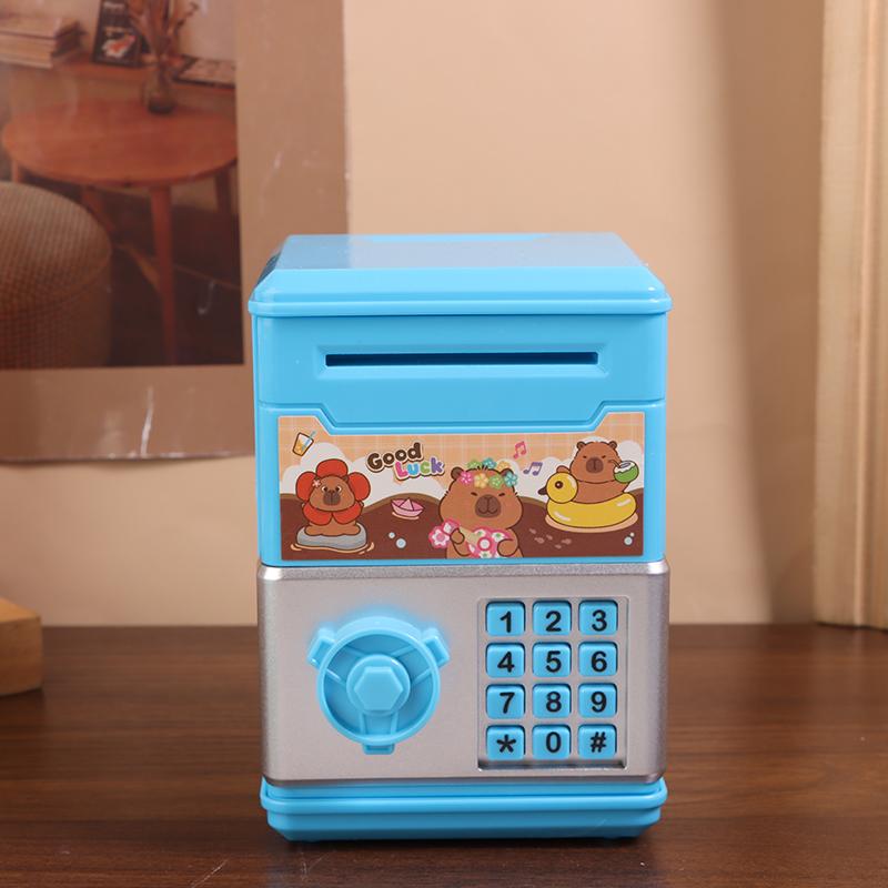 1 Piece Kawaii Kapibala Creative Savings Bank Children'S Storage Piggy Bank Girl Heart Cute Toy Birthday Gift