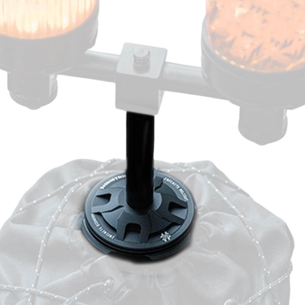 Gas Cylinder Dustproof Cover Cap Aluminum Alloy Lightweight Flat Gas Canister Cover for Fishing Picnic Hiking Garden