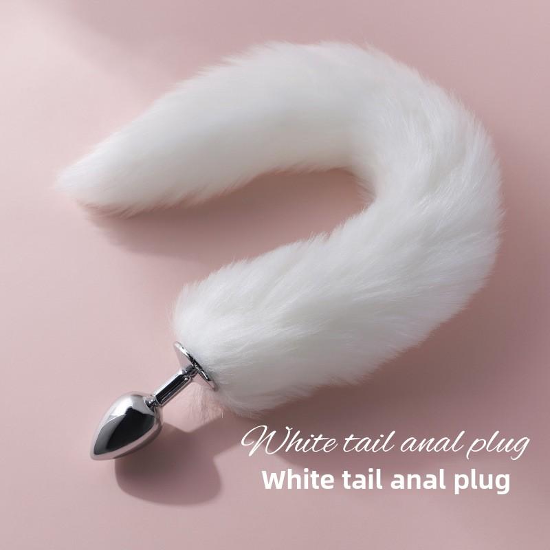 Mini Dopuri Anale Coadă de Vulpe Dopuri Anale Dilatare Anală Dispozitive de Tortură SM Condiționare Erotică Pedeapsă Dopuri Anale Produse pentru Adulți