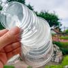 Clear Round PVC Badge Protector and Storage Sleeve