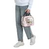 Cartoon Mochi Katze Peach Und Goma Brotdose Frauen Wiederverwendbar Auslaufsicher Kühlbox Thermisch Essen Isoliert Lunchtasche Kinder Schule Kinder