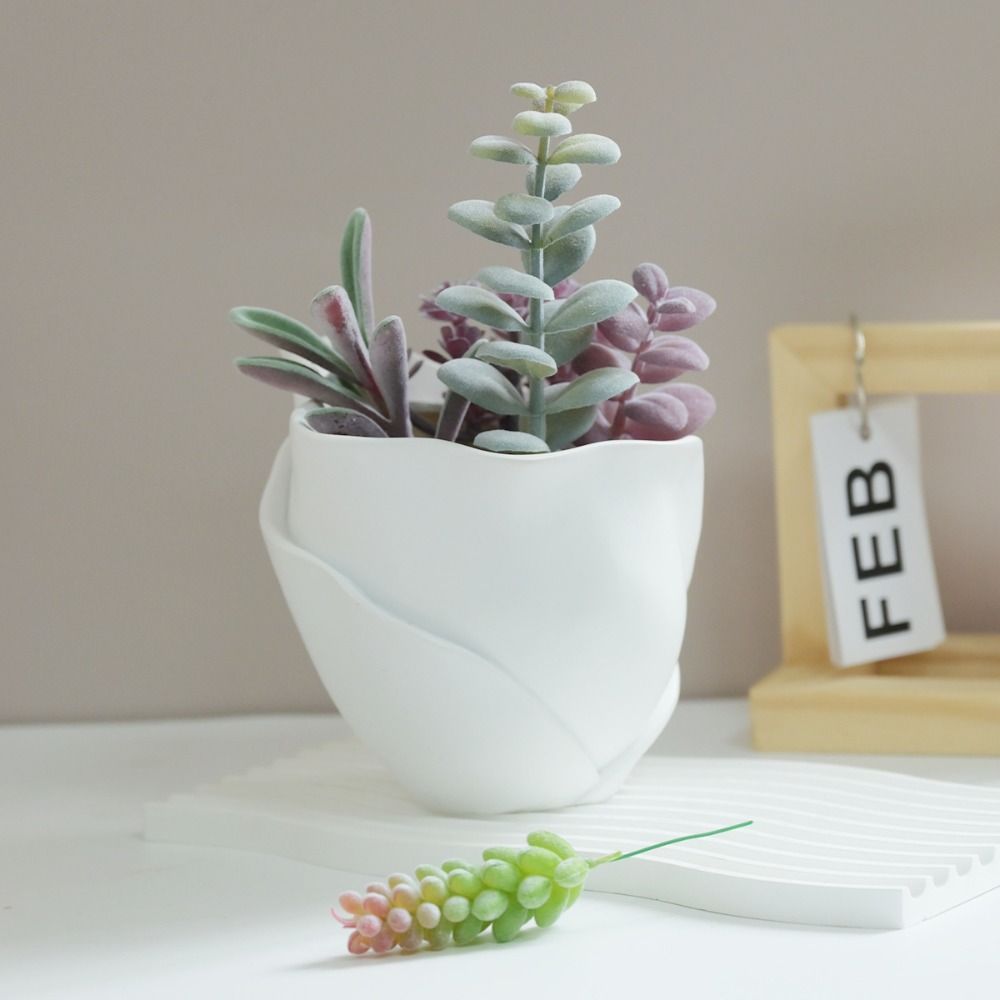 European Style Character Plant Pot Aesthetic Hydroponic Flower Holder Flower Pot  Dried Flower