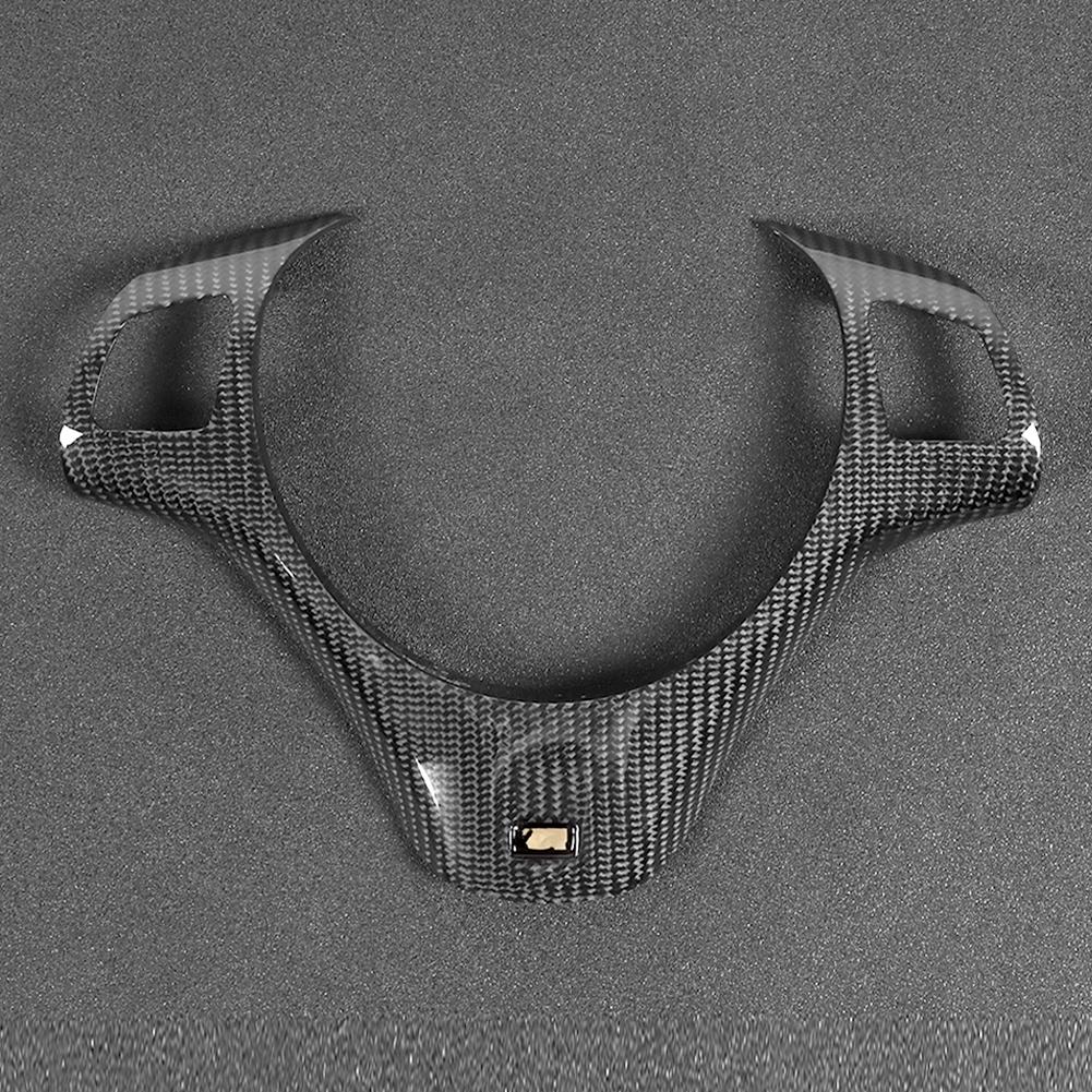 Carbon Fiber Steering Wheel Cover Modified Lower Trim Fits for 13Series E90 E92 E93 E82