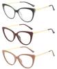 Fashion Anti Blue Light Cat Eye Glasses for Women Retro Frame Reading Computer Clear Lens Simple Female Eyeglasses