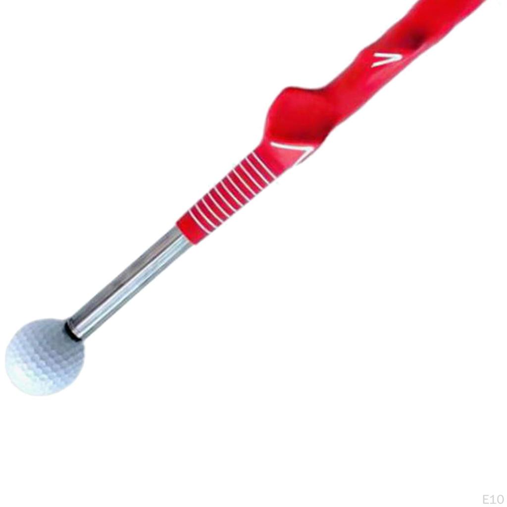 Golf Swing Aid Practice Telescopic Rod Training for Indoor, Outdoor, Flexibility