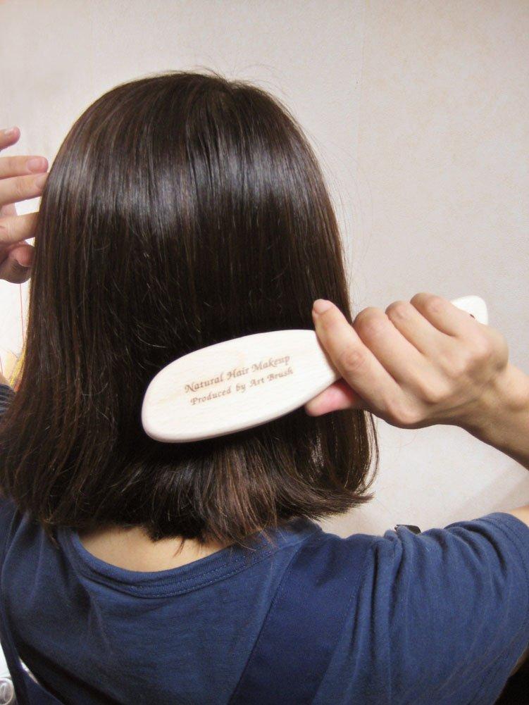 Art Brush Boar Bristle Hair Brush "Kamiwaza"