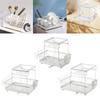 2 Layer Dish Drying Rack with Cup Holder for Kitchen Use