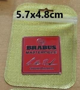 

Front hood Rear Trunk Emblem Badge Sticker For Brabus w212 w204 G700 w463 w464 w221 w213 w206 GLC GLE w176 w177 GLS G800 smart