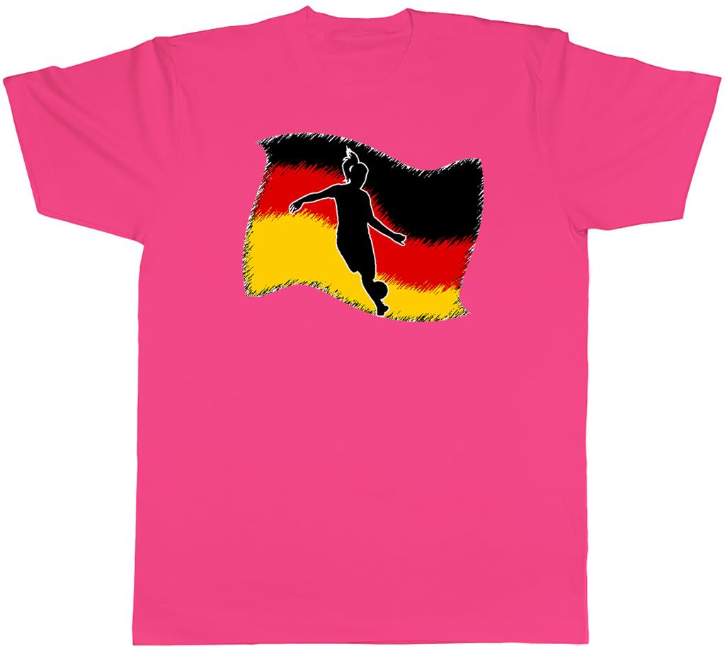 German Flag Womens Football Mens Unisex TShirt Tee