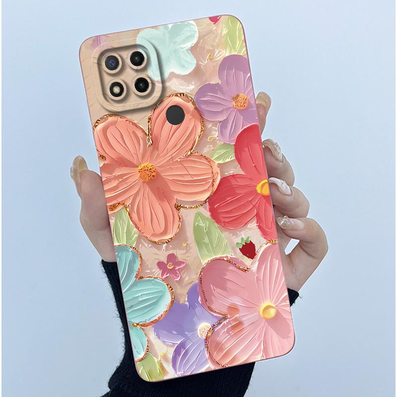 Fashion Simplicity Phone Case For Xiaomi Redmi 9C NFC Soft Liquid Silicone Fundas Redmi9C Redmi 9 C Camera Protection Cover Case