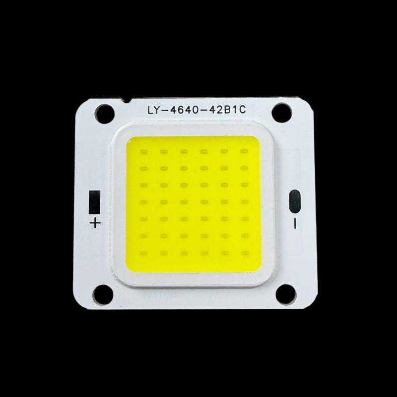 12V 50W Driver-Free COB LED Light Board, Warm White High-Brightness Light Chip.