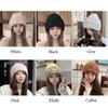 Winter Warm Knitted Beanies Windproof Unisex Warm Hat Solid Color Knitted Cap Men