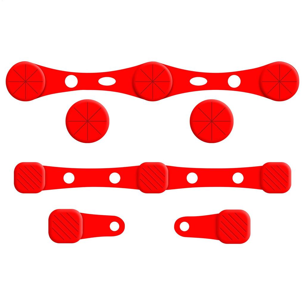 Air Fryer Magnet Silicone Buckle for Holding Down Air Fryer Parchment Paper Lock Disposable Liners Prevent Paper to Burn