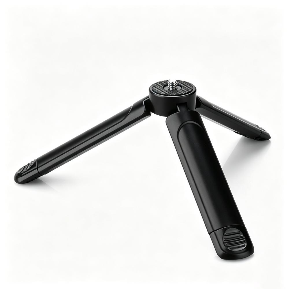 Small Tabletop Mini Tripod for GoPro DJI Insta360 Action Camera Portable Desktop Stand for Video Call Selfie Vlog