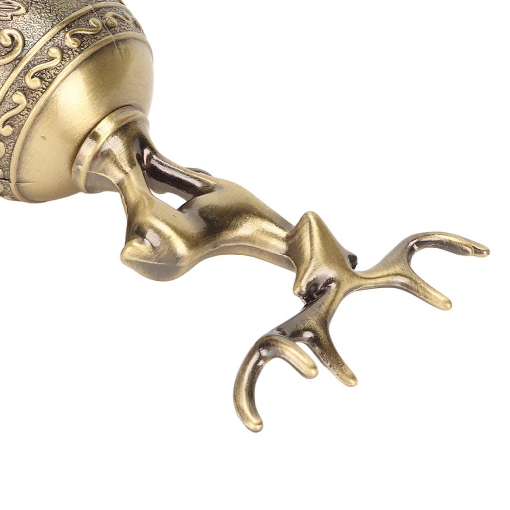 Deer Shape Hand Vintage Plating Process Rustproof Polished Metal Hand for Dining Table