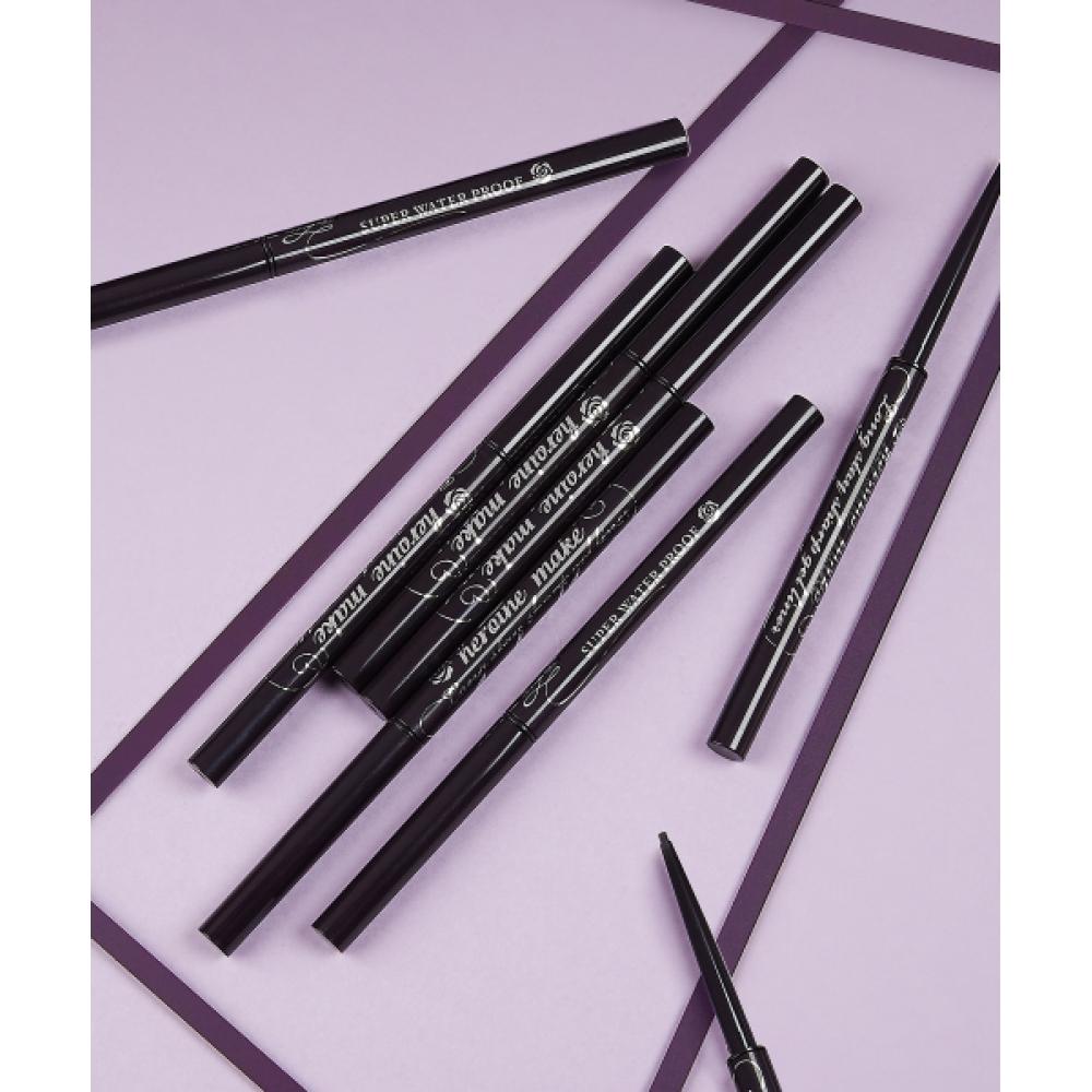 Kissme Long Stay Sharp Gel Liner 02 DARK BROWN (SN)