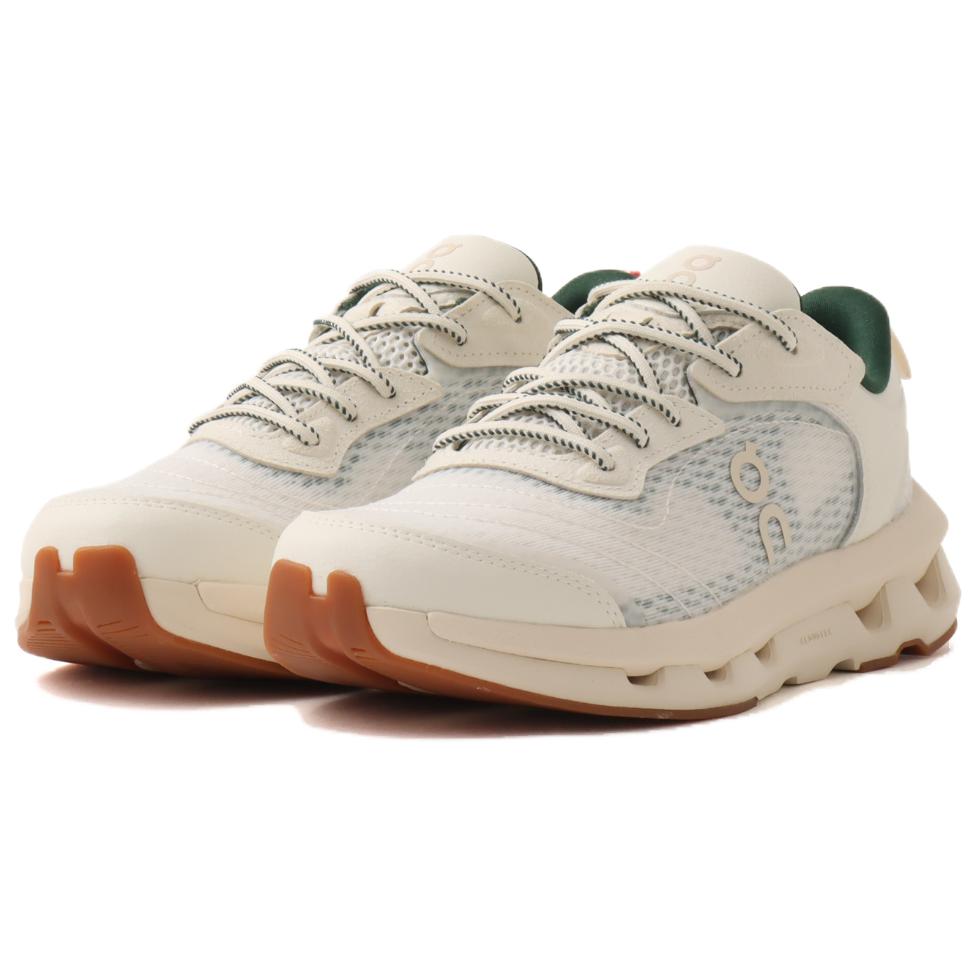 On Cloudzone Running Shoes Women's White Green 3WF30614716
