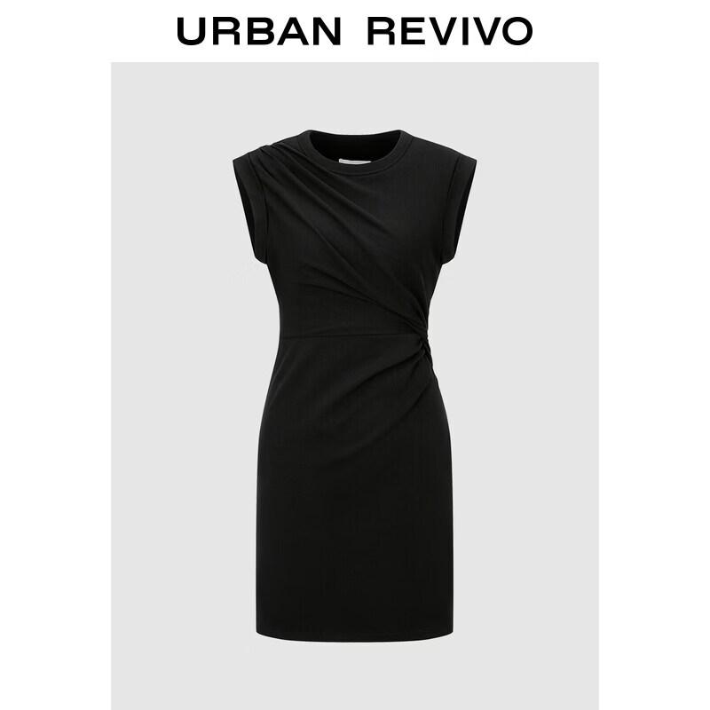 UR2026 Women s Pleated Mini Dress S