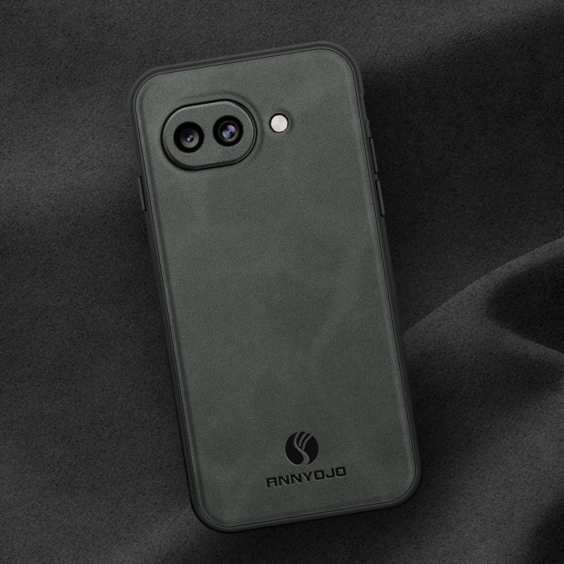 

Protection Phone Case for Google Pixel 10 Pro XL 10A 9A Pixel 9 Pixel10 Pixel9 Matte Feeling Leather Protective Capa Cases Google Pixel 10 сірий колір