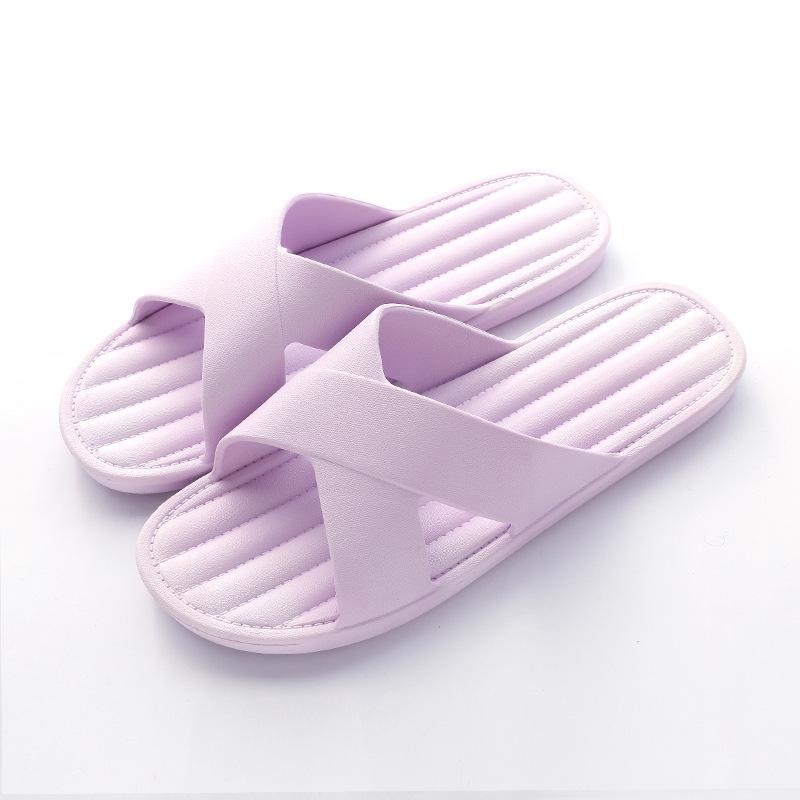 

ПВХ летние тапочки для женщин и мужчин из Южной Америки, хит продаж, противоскользящие тапочки для ванной комнаты, мягкая подошва, домашние пары, обувь для душа 39/40 (One Shoe Size Smaller)