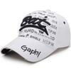 Adjustable Baseball Hats Hip-hop Peaked Cap Versatile BAT Embroidery Hats  Man Women Outdoor Sports