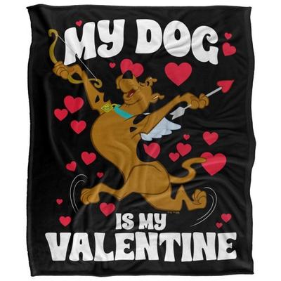 My Dog Is My Valentine Blanket