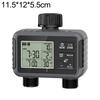 For Outdoor Irrigation Black Water Timer Irrigation Unit Rain Delay Up To 15 Days Operates Two Independent Zones
