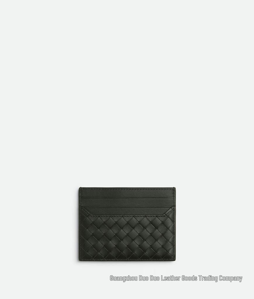 Premium Ultra-Thin Genuine Leather Card Holder with Double-Sided Multi-Slot Design