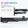 Support Universel pour Carte Vidéo Novonest Support GPU avec Fonction LED ARGB, SYNC Carte Mère 5V 3PIN [GS05ARG]