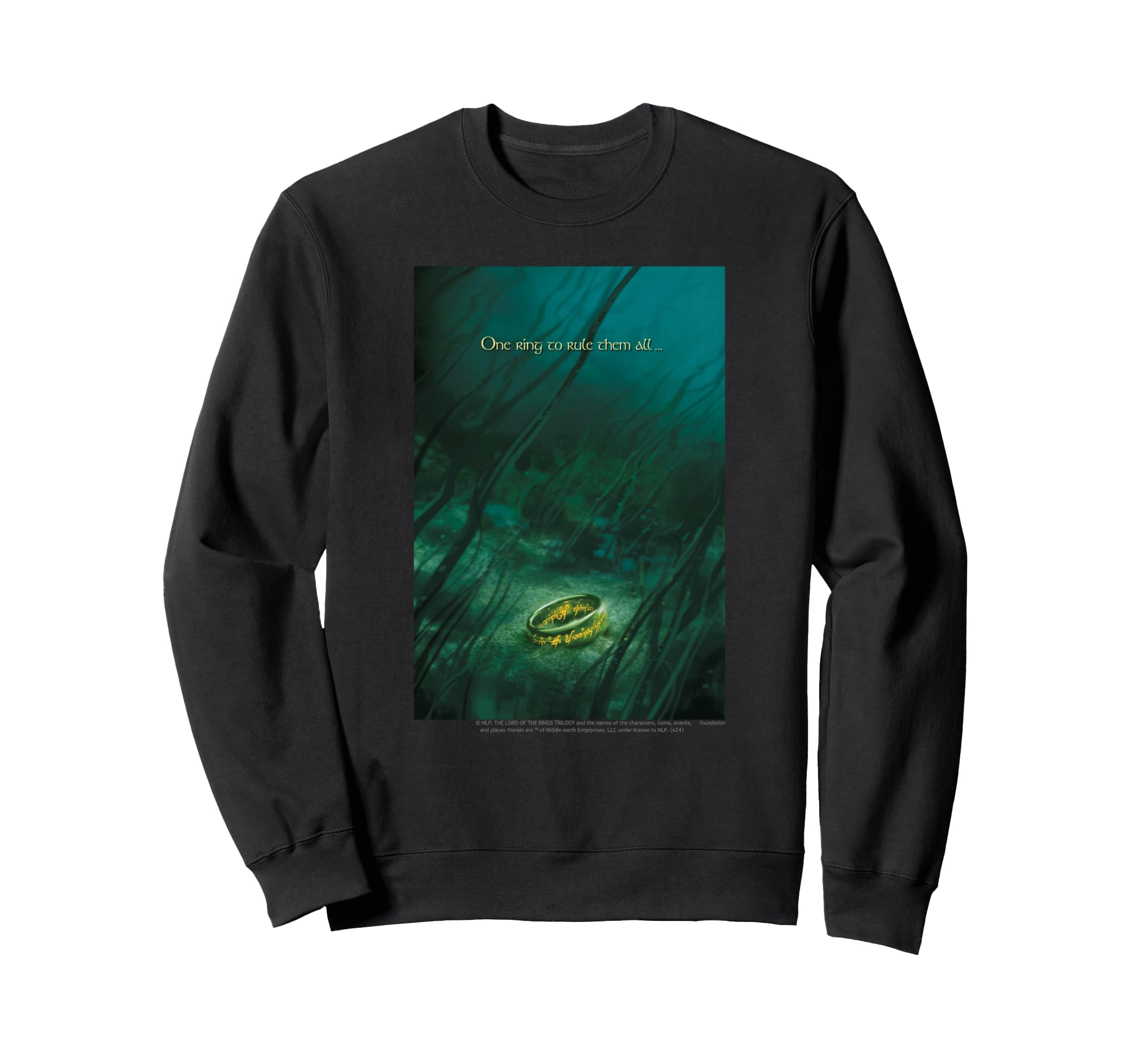 Свитшот Властелин Колец Кольцо Всевластия