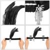 Chain Elastic Hair Band Korean Style Headband Masquerade Party Hair Accessories Feather Headwear