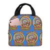 Showbiz Pizza Billy Bob Insulated Lunch Bag for Kids School Cooler Thermal Food Box Tote Portable Lunch Boxes Container